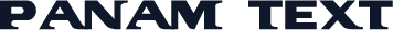PanAm Text