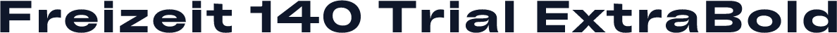 Freizeit 140 Trial ExtraBold