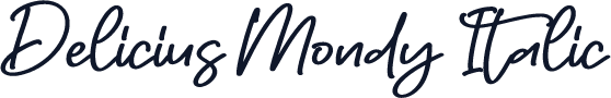 Delicius Mondy Italic