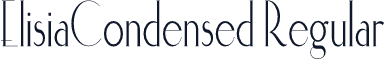 ElisiaCondensed Regular