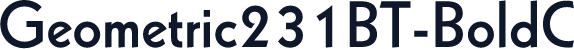 Geometric231BT-BoldC
