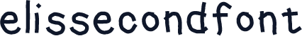 elissecondfont
