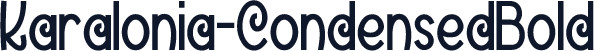 Karalonia-CondensedBold