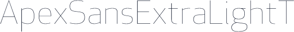 ApexSansExtraLightT