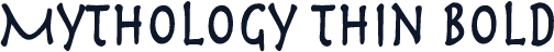 Mythology Thin Bold