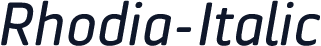 Rhodia-Italic