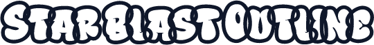 Star Blast Outline