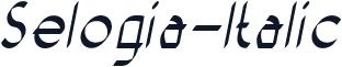 Selogia-Italic
