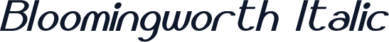 Bloomingworth Italic