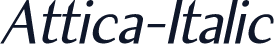 Attica-Italic