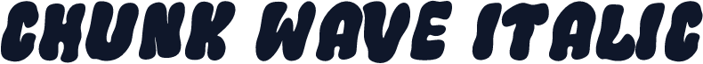 Chunk Wave Italic