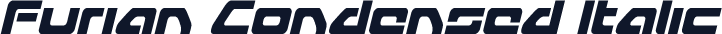 Furian Condensed Italic
