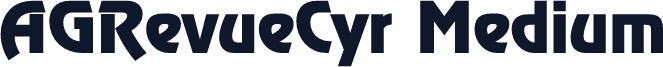 AGRevueCyr Medium