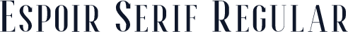 Espoir Serif Regular