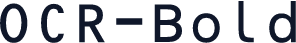 OCR-Bold