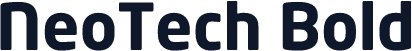 NeoTech Bold