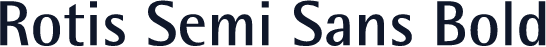 Rotis Semi Sans Bold