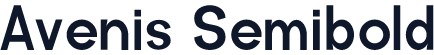 Avenis Semibold