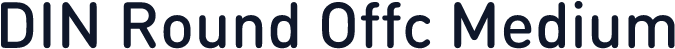 DIN Round Offc Medium