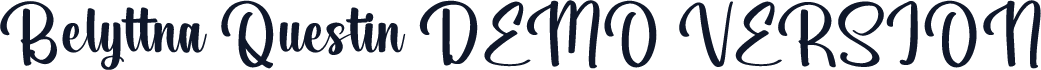 Belyttna Questin DEMO VERSION
