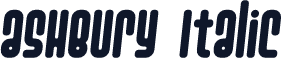Ashbury Italic