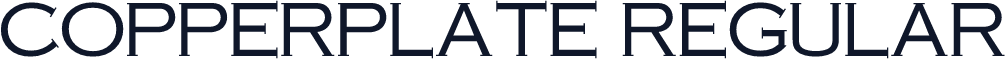 Copperplate Regular