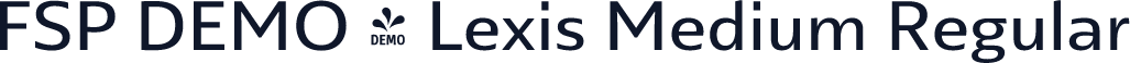 FSP DEMO - Lexis Medium Regular