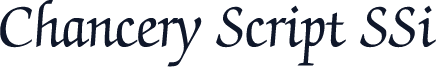Chancery Script SSi