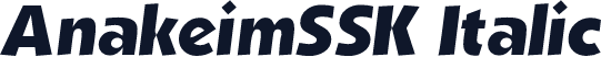 AnakeimSSK Italic