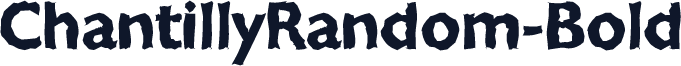 ChantillyRandom-Bold
