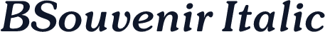BSouvenir Italic