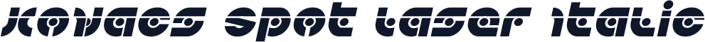 Kovacs Spot Laser Italic