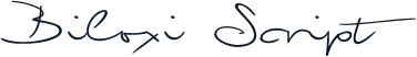 Biloxi Script