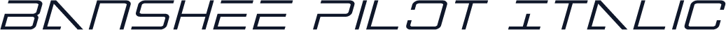 Banshee Pilot Italic