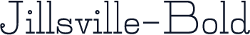 Jillsville-Bold