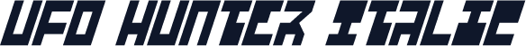 UFO Hunter Italic
