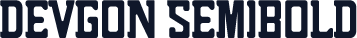 DEVGON SEMIBOLD
