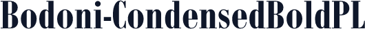 Bodoni-CondensedBoldPL