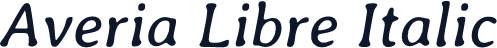 Averia Libre Italic