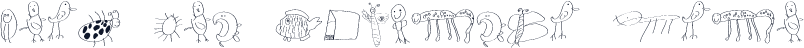 Font for Children Indo