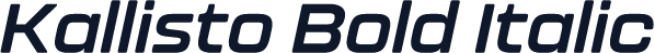 Kallisto Bold Italic
