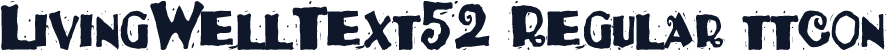 LivingWellText52 Regular ttcon