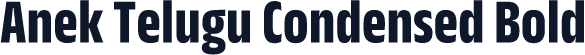 Anek Telugu Condensed Bold