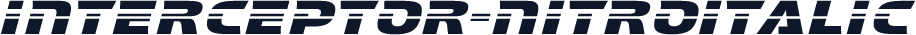 Interceptor-NitroItalic