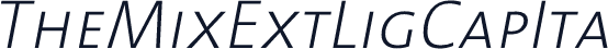 TheMixExtLigCapIta