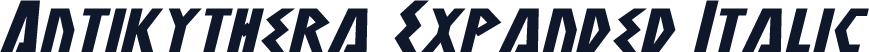 Antikythera Expanded Italic