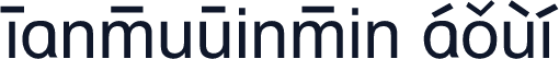 HanYuPinYin ANSI
