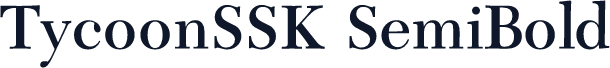 TycoonSSK SemiBold