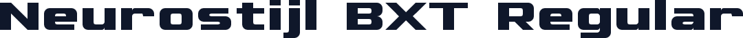 Neurostijl BXT Regular