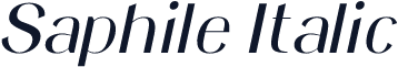 Saphile Italic